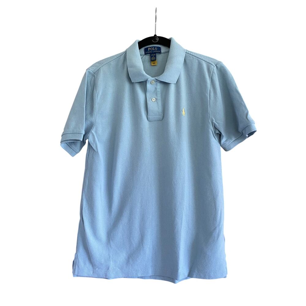 Polo Ralph Lauren Pale Blue Polo Boys Shirt Size Large